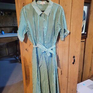 Calvin Klein Gingham dress